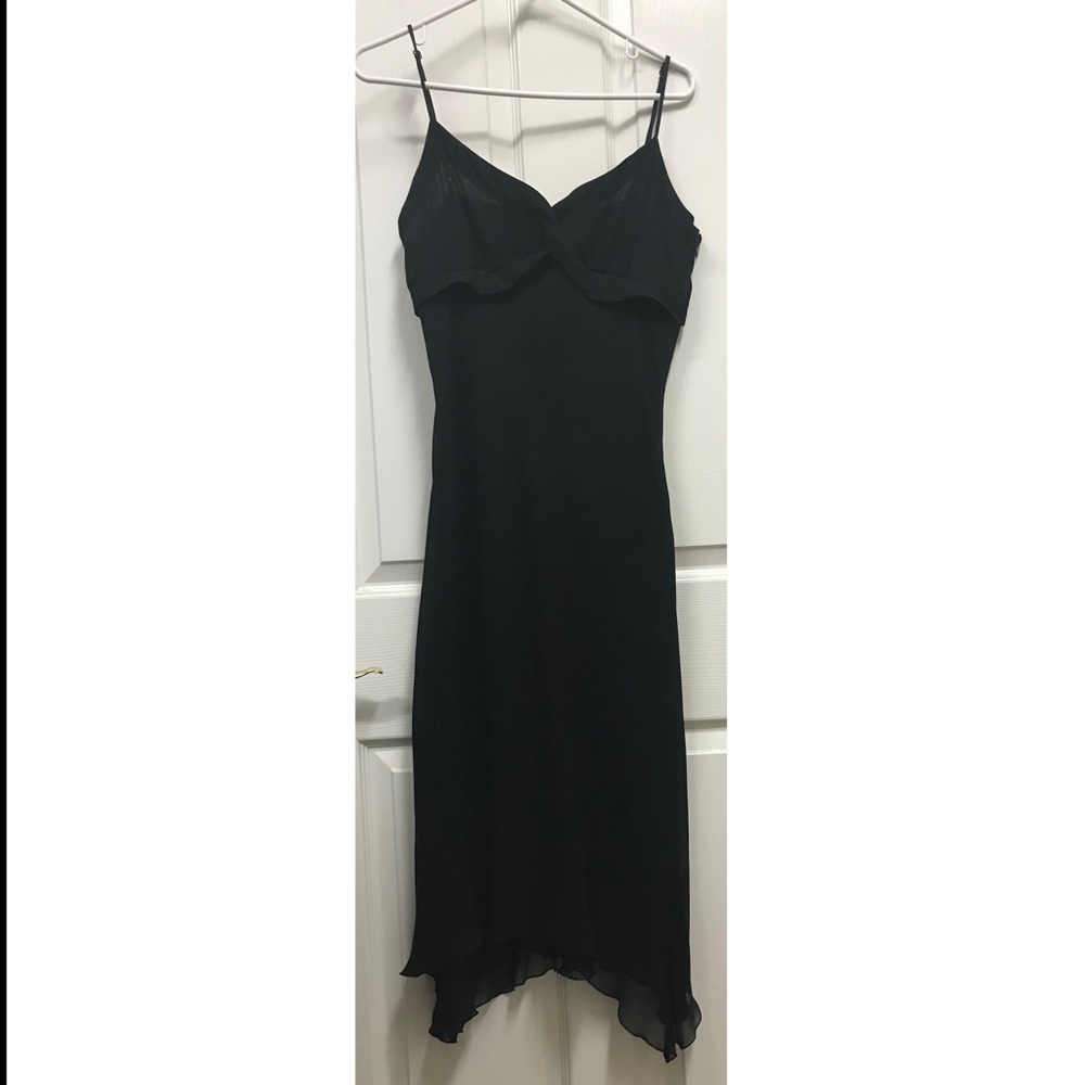 Max & Cleo , black, spaghetti strap dress, Sz 10